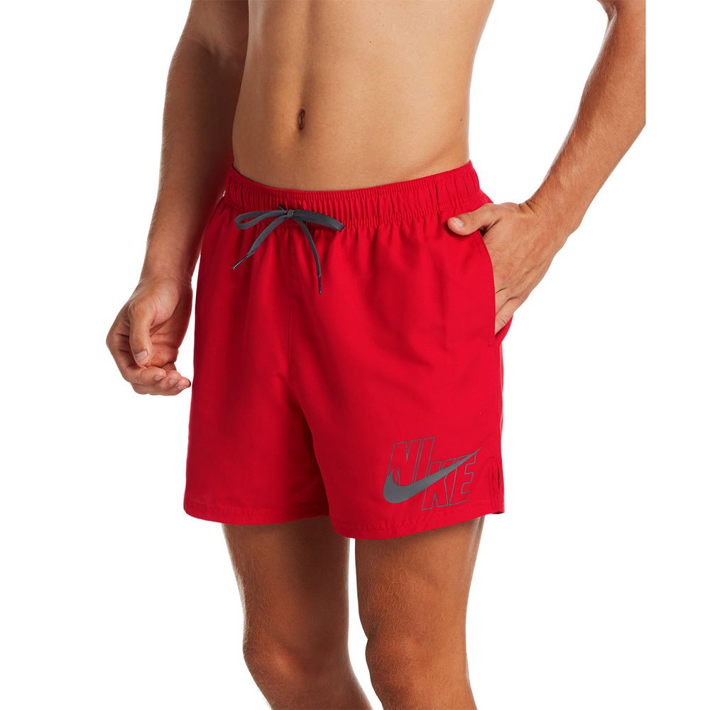 Nike Swim Logo Lap 5´´ Swimming Shorts Rot XL Mann von Nike Swim