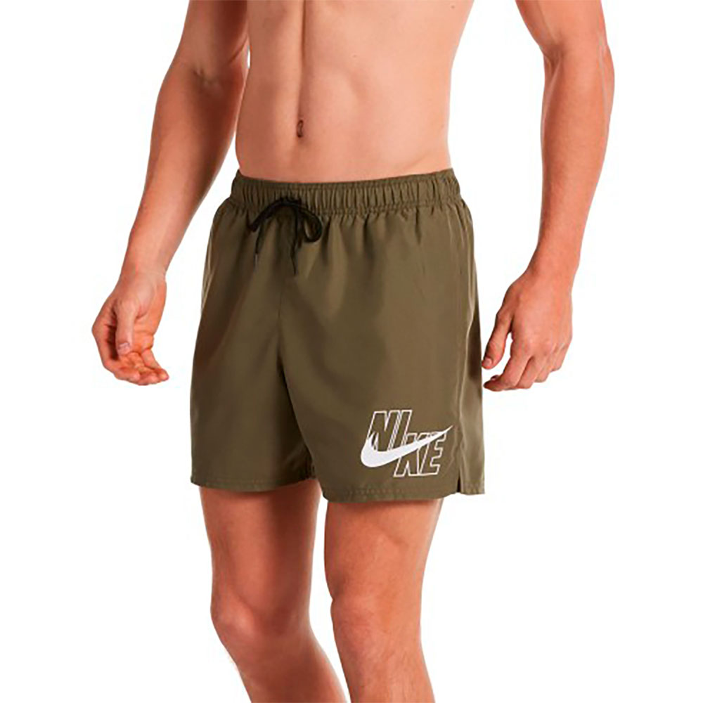 Nike Swim Logo Solid 5´´ Volley Swimming Shorts Grün M Mann von Nike Swim