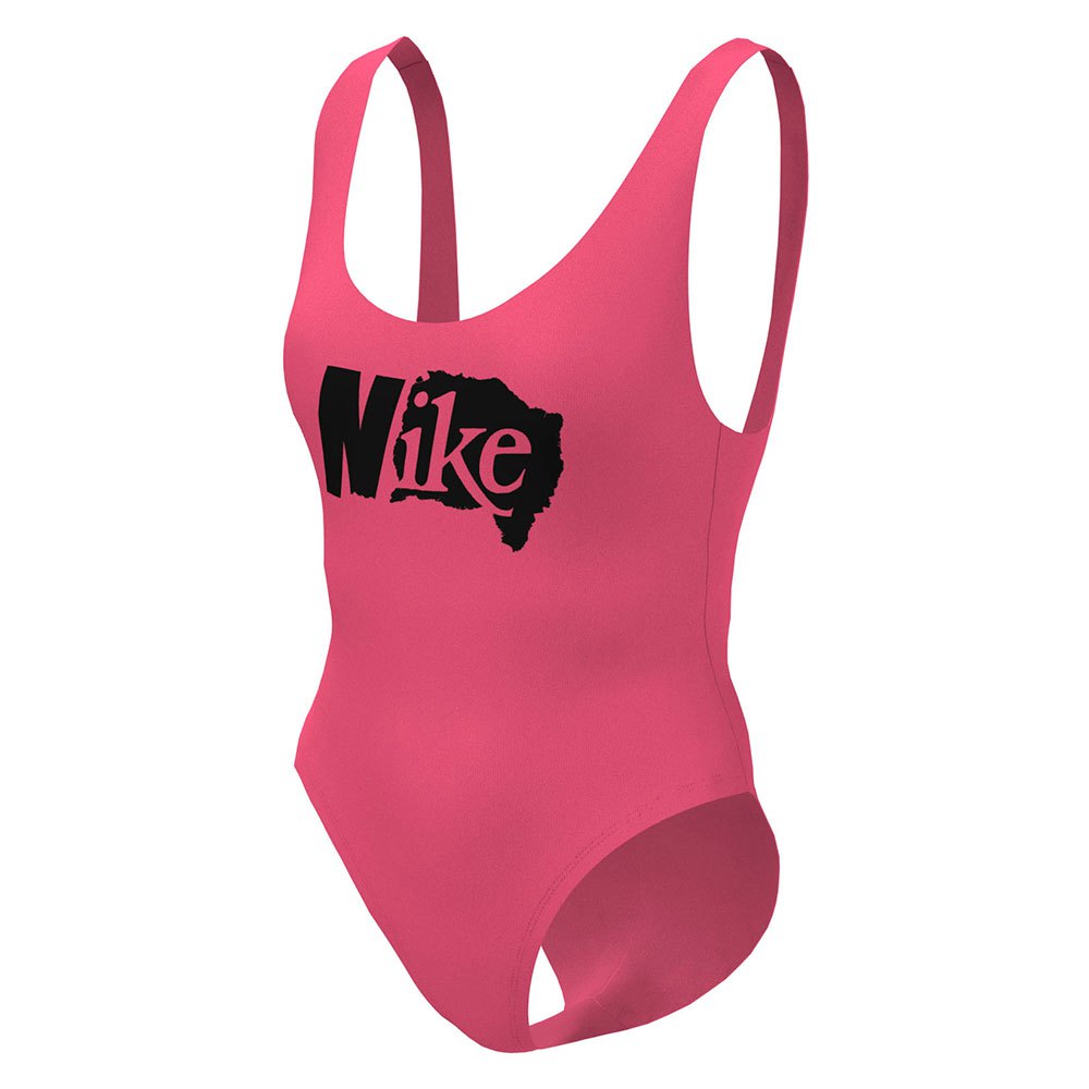 Nike Swim Nessd292 U-back Swimsuit Rosa XS Frau von Nike Swim