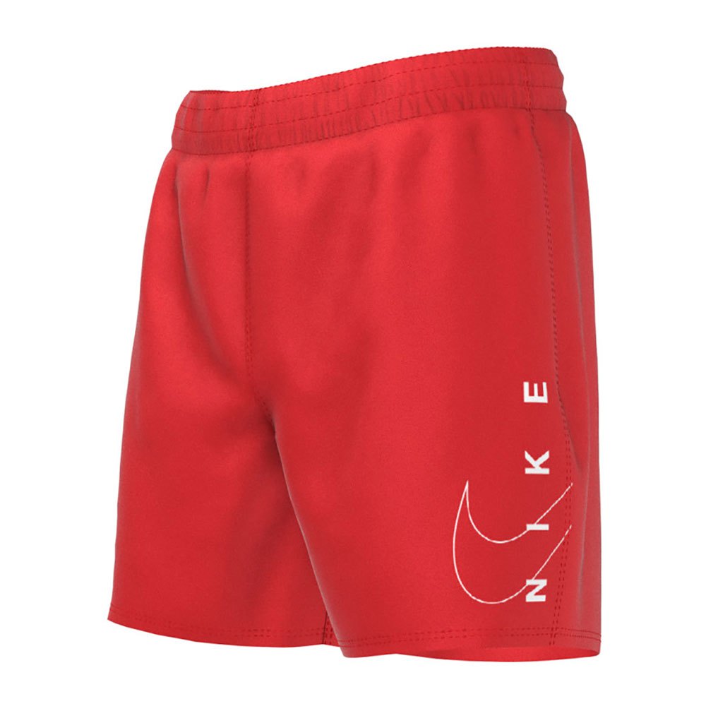 Nike Swim Split Logo Lap 4´´ Swimming Shorts Rot 12-13 Years Junge von Nike Swim