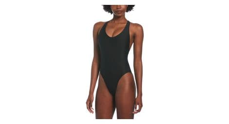 einteiliger badeanzug women nike swim fusion back black von Nike Swim