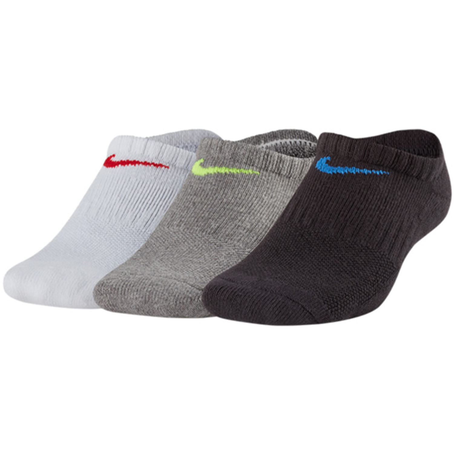 3 Paar Nike Sneaker Socken BIG KIDS Everyday Cushioned No Show schwarz SX6843 von Nike