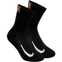 Nike Court Multiplier Cushioned Tennissocken 2er Pack Schwarz Nike Court Multiplier Cushioned Tennissocken 2er Pack Schwarz von Nike