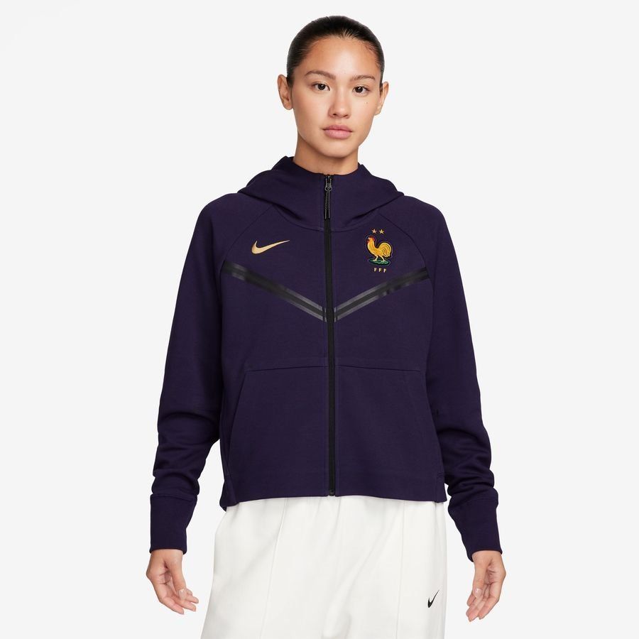 Frankreich Hoodie NSW Tech Fleece FZ - Blau/Gold Damen Frankreich Hoodie NSW Tech Fleece FZ - Blau/Gold Damen von Nike