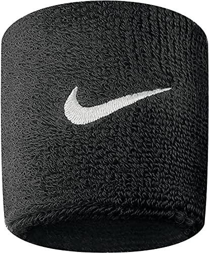 Nike Unisex Swoosh Schweißband schwarz/weiß Einheitsgröße Nike Unisex Swoosh Schweißband schwarz/weiß Einheitsgröße von Nike