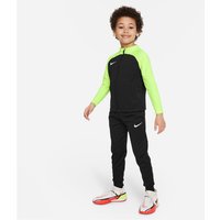 NIKE Academy Pro Trainingsanzug Dri-FIT Kinder 010 - black/black/volt/white XS (98-104 cm) von Nike