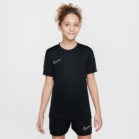 NIKE Academy25 Dri-FIT kurzarm Trainingsshirt Kinder 010 - black/black/white/white XS (122-128 cm) von Nike