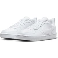 NIKE Court Borough Low Recraft Sneaker Kinder 106 - white/white-white 35.5 von Nike