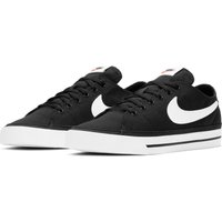 NIKE Court Legacy Canvas Sneaker Herren black/white 44 von Nike