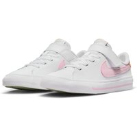 NIKE Court Legacy Sneaker Jungen 115 - white/pink foam -sesame-honeydew 32 von Nike