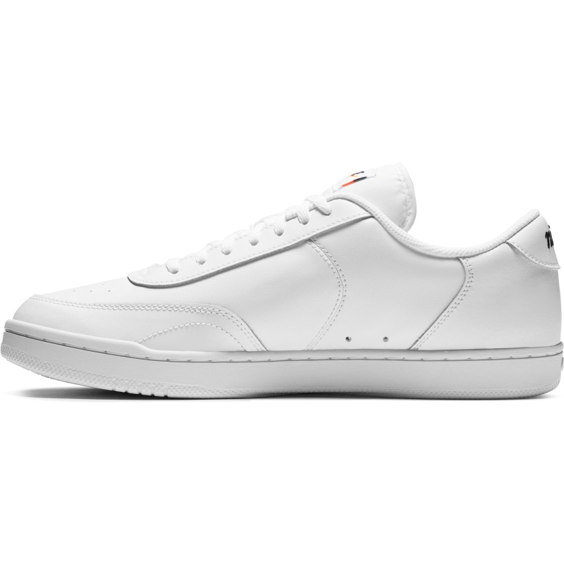 NIKE Court Vintage Herren Sneaker 101 - white/black-total orange 45.5 von Nike