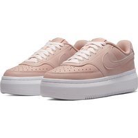NIKE Court Vision Alta Plateau Sneaker Damen 600 - pink oxford/pink oxford-white 39 von Nike
