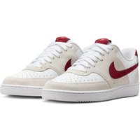 NIKE Court Vision Low Sneaker Damen 100 - white/team red/adobe/dragon red 37.5 NIKE Court Vision Low Sneaker Damen 100 - white/team red/adobe/dragon red 37.5 von Nike