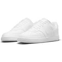 NIKE Court Vision Next Nature Low-Top Sneaker Herren white/white-white 39 von Nike