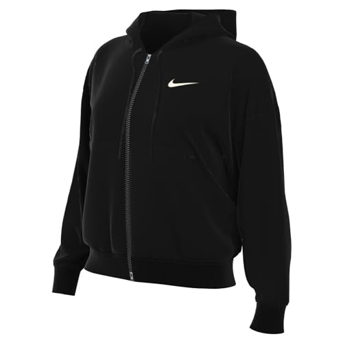 NIKE DQ5758-010 W NSW PHNX FLC FZ OS HOODIE Sweatshirt Women's Schwarzes Segel XL-T von Nike