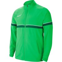 NIKE Dri-FIT Academy Herren Woven Fußball Trainingsjacke lt green spark/white/pine green/white S von Nike