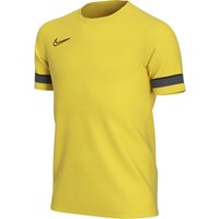 NIKE Dri-FIT Academy Fußballtrikot Kinder tour yellow/black/anthracite/black S (128-137 cm) von Nike