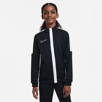 NIKE Academy 23 Dri-FIT Knit Fußball Trainingsjacke Kinder 010 - black/white/white XL (158-170 cm) von Nike