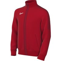 NIKE Academy 23 Dri-FIT Knit Fußball Trainingsjacke Kinder 657 - university red/gym red/white S (128-137 cm) von Nike