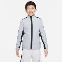 NIKE Dri-FIT Academy Woven Trainingsjacke Kinder 012 - wolf grey/black/white S (128-137 cm) von Nike