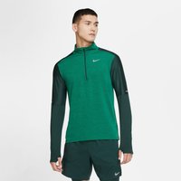 NIKE Dri-FIT Element 1/2-Zip Trainingsshirt pro green/reflective silv XL von Nike