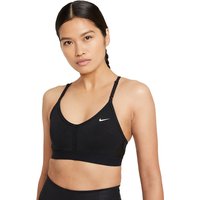 NIKE Dri-FIT Indy Sport-BH Damen black/black/black/white S von Nike