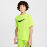 NIKE Dri-FIT Multi+ Graphic kurzarm Trainingsshirt Jungen 702 - volt/black L (147-158 cm) von Nike