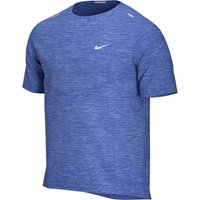 NIKE Dri-FIT Rise 365 kurzarm Laufshirt Herren 482 - game royal/htr/reflective silv M von Nike