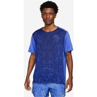 NIKE Dri-FIT Run Division Rise 365 kurzarm Laufshirt Herren medium blue/reflective silv S von Nike