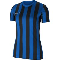 NIKE Dri-FIT Striped Division IV Damen kurzarm Fußball Trikot royal blue/black/white S von Nike