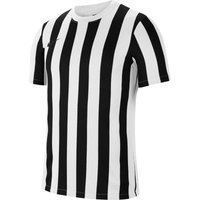 NIKE Dri-FIT Striped Division IV Herren kurzarm Fußball Trikot white/black/black XXL von Nike