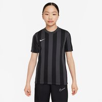 NIKE Dri-FIT Striped Division IV kurzarm Kinder Striped kurzarm Fußball Trikot anthracite/black/white S (128-137 cm) von Nike