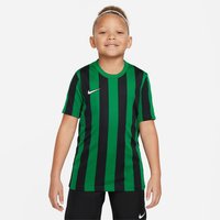 NIKE Dri-FIT Striped Division IV kurzarm Kinder Striped kurzarm Fußball Trikot pine green/black/white XS (122-128 cm) von Nike