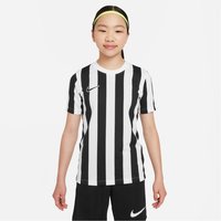 NIKE Dri-FIT Striped Division IV kurzarm Kinder Striped kurzarm Fußball Trikot white/black/black XS (122-128 cm) von Nike