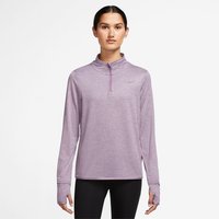 NIKE Dri-FIT Swift Element UV 1/4-Zip Laufshirt Damen 536 - violet dust/pewter/htr/reflective silv L von Nike