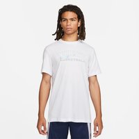 NIKE Dri-FIT Swoosh Basketball T-Shirt Herren 100 - white XL von Nike