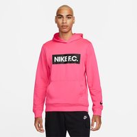 NIKE F.C. Fußball Hoodie Herren 639 - hyper pink/white/black L von Nike