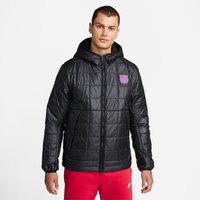 NIKE FC Barcelona Fleece Steppjacke gefüttert Herren 010 - black/signal blue M NIKE FC Barcelona Fleece Steppjacke gefüttert Herren 010 - black/signal blue M von Nike