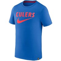 NIKE FC Barcelona Swoosh T-Shirt Culers Herren signal blue M von Nike
