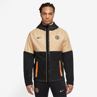 NIKE FC Chelsea London Winterized Fleece-Jacke Herren sesame/total orange/black M von Nike