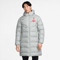 NIKE FC Liverpool Storm-FIT Windrunner PrimaLoft Ausweich Kapuzenjacke Herren 078 - lt smoke grey/global red M von Nike