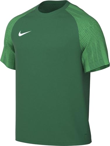 NIKE Herren M NK DF ACADEMY JSY SS T-Shirt, Pine Green/Hyper Verde/White, L von Nike