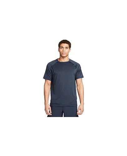 NIKE Herren Nk Df Ready Ss T-Shirt, Blau, L von Nike