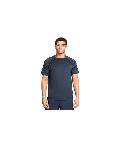 NIKE Herren Nk Df Ready Ss T-Shirt, Blau, XL NIKE Herren Nk Df Ready Ss T-Shirt, Blau, XL von Nike