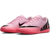 NIKE Jr. Mercurial Vapor 15 Club IC Hallen-Fußballschuhe Kinder 601 - pink foam /black 38.5 von Nike