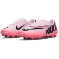 NIKE Jr. Mercurial Vapor 15 Club MG Multi-Ground Fußballschuhe Kinder 601 - pink foam /black 28 von Nike
