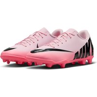 NIKE Jr. Mercurial Vapor 15 Club MG Multi-Ground Fußballschuhe Kinder 601 - pink foam /black 35.5 von Nike