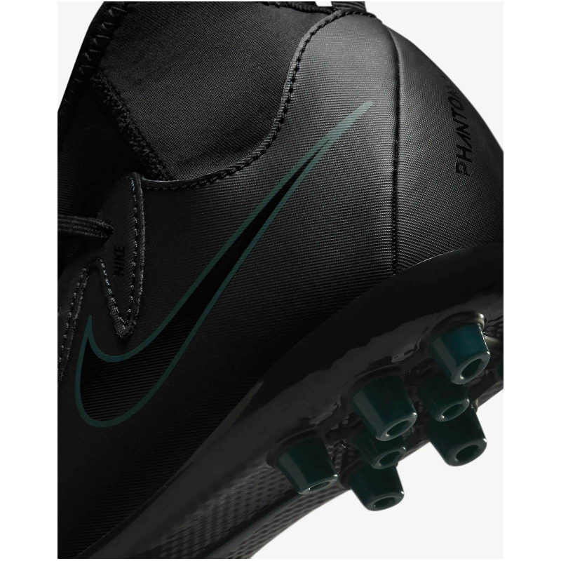 NIKE Jr. Phantom Luna 2 Academy AG Fußballschuhe Kinder 002 - black/black-deep jungle 35 von Nike