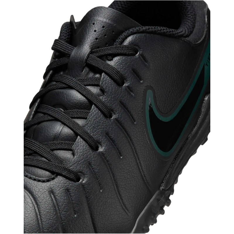 NIKE Jr. Tiempo Legend 10 Academy TF Multinocken-Fußballschuhe Jungen 002 - black/black-deep jungle 38 von Nike