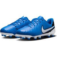 NIKE Jr. Tiempo Legend 10 Club FG/MG Fußballschuhe Jungen 400 - signal blue/white 36.5 NIKE Jr. Tiempo Legend 10 Club FG/MG Fußballschuhe Jungen 400 - signal blue/white 36.5 von Nike